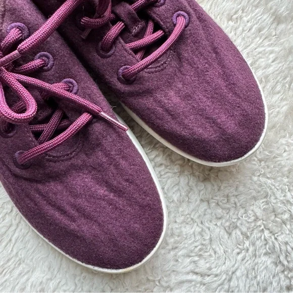 Allbirds Women’s Merino Wool Running Shoe in Berry Purple - Picture 5 of 12